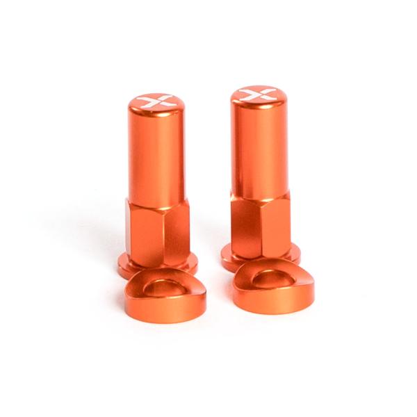 X-GRIP Reifenhaltermutter-Set Orange M8